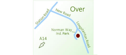 spectacle frames and lenses in Cambridge location map